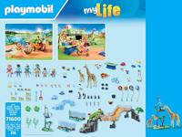 Playmobil My Life 71600 Mijn grote dierentuin - thumbnail