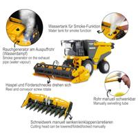 Jamara Harvester MT-1000 1:24S 2,4GHz tarwe en ma met rook en graanwild - thumbnail