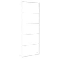 VidaXL Handdoekenrek wit 45x10x115 cm staal - thumbnail