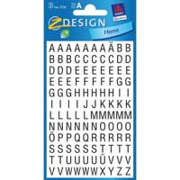 Avery Etiketten cijfers en letters A-Z, 120 stuks, zwart op wit - thumbnail