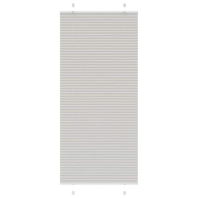 VidaXL Plissé rolgordijn 90x200 cm stofbreedte 89,4 cm polyester