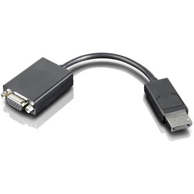 Lenovo 57Y4393 DisplayPort / VGA Adapter [1x DisplayPort stekker - 1x VGA-bus] Zwart 0 m