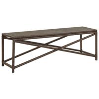 VidaXL Tuinbank 120 cm poly rattan bruin - thumbnail