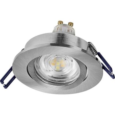 OSRAM HOMELIGHTING 4058075853775 Plafondspot, LED-plafondspot GU10 Satijn-nikkel