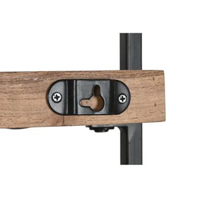 Flessenrek Home ESPRIT Zwart Natuurlijk 65 x 25 x 35 cm Flessenrek Home ESPRIT Zwart Natuurlijk 65 x 25 x 35 cm