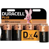 Duracell Dplus Batterij - 4 stuks - MN1300 - thumbnail