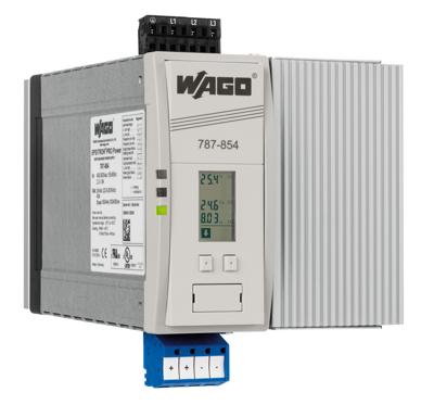 WAGO 787-854 DIN-rail netvoeding 24 V/DC 40 A 960 W Aantal uitgangen:1 x Inhoud 1 stuk(s)