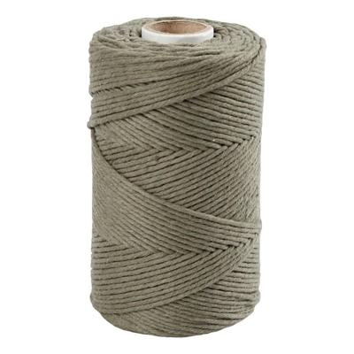 Creativ Company Macrame koord mosgroen, 198m