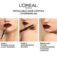 L’Oréal Paris Make-Up Designer Infaillible 24H Lipstick - 115 Infinitely Mocha - Nude - Langhoudende, Verzorgende Lippenstift - 5 ml - thumbnail