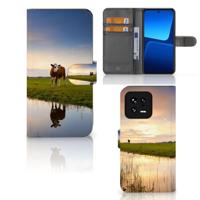 Xiaomi 13 | Telefoonhoesje | Met pasjeshouder | Koe - thumbnail