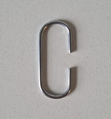 C-draadhaak 40 mm 50 stuks - 60 stuks