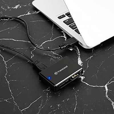 Transcend RDF9K2 All-in-1 Multi Card Reader, USB 3.1 Gen 1
