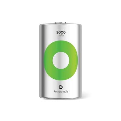 GP ReCyko Oplaadbare D batterij (mono) NiMH 3000 mAh 1.2 V 2 stuk(s) GP ReCyko Oplaadbare D batterij (mono) NiMH 3000 mAh 1.2 V 2 stuk(s)
