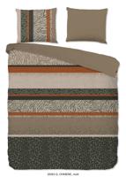 Good Morning Dekbedovertrek "dierenprint strepen" - Multi - (200x200/220 cm) - Katoen - thumbnail