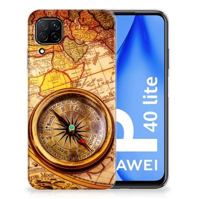 Huawei P40 Lite Siliconen Back Cover Kompas Huawei P40 Lite Siliconen Back Cover Kompas