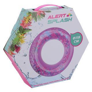 Alert Splash Zwemband met Mulitcolor Veren 90 cm