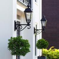 KS Verlichting Vierkante muurlampMijdrecht XXL antraciet - 1362 - thumbnail