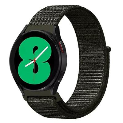 Garmin Approach S12 / S40 / S42 - Sport Loop nylon bandje - Leger groen