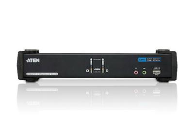 ATEN 2-poorts USB 2.0 3D DVI KVMP - thumbnail