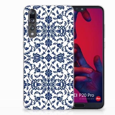 Huawei P20 Pro | TPU Case | Flower Blue