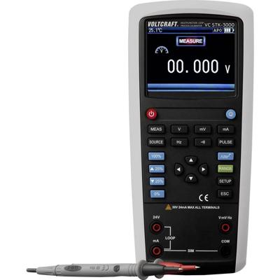 VOLTCRAFT VC STK-3000 Stroomluskalibrator Spanning, Stroomsterkte, Frequentie VOLTCRAFT VC STK-3000 Stroomluskalibrator Spanning, Stroomsterkte, Frequentie