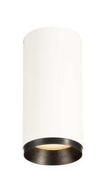 SLV OpbouwspotNuminos M cilinder wit/zwart 3000K - 36gr - 1004231