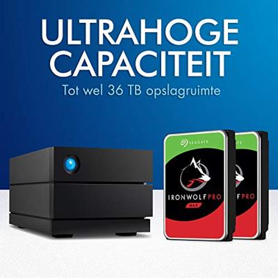 LaCie 2big RAID 40TB 3.5IN USB3.1 TYPE-C