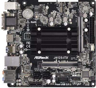 Asrock J4125-ITX BGA 1090 mini ITX Asrock J4125-ITX BGA 1090 mini ITX