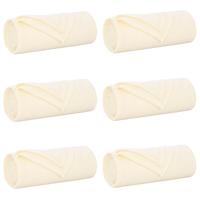 VidaXL Kleden 6 pcs crème 200 x 150 cm fleece - thumbnail
