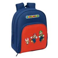 Schoolrugzak Super Mario Mamma mia Rood Marineblauw 28 x 34 x 10 cm - thumbnail