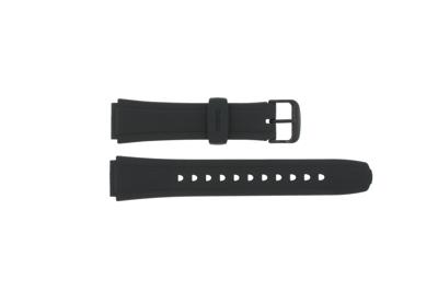 Horlogeband Casio 10134116 / AW-S90-1A / AW-S90 Kunststof/Plastic Zwart 18mm Horlogeband Casio 10134116 / AW-S90-1A / AW-S90 Kunststof/Plastic Zwart 18mm