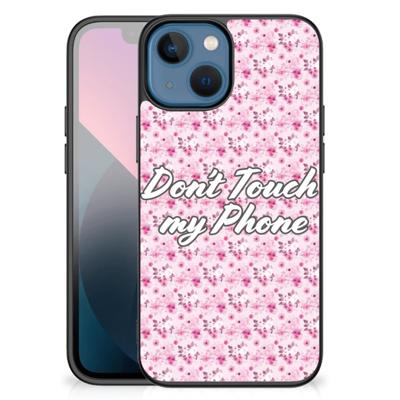 Apple iPhone 13 mini | Telefoon Hoesje | Flowers Pink DTMP