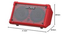 Boss CUBE-ST2-R Cube Street II Red mobiele stereo versterker voor muziekinstrumenten en zang - thumbnail