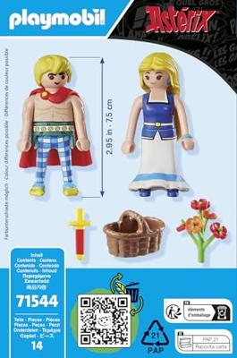 PLAYMOBIL 71544 Asterix: Tragicomix en Falbala