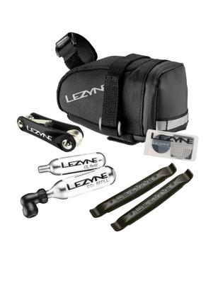 Lezyne M Caddy Zadeltas CO2-Kit - Zwart Lezyne M Caddy Zadeltas CO2-Kit - Zwart