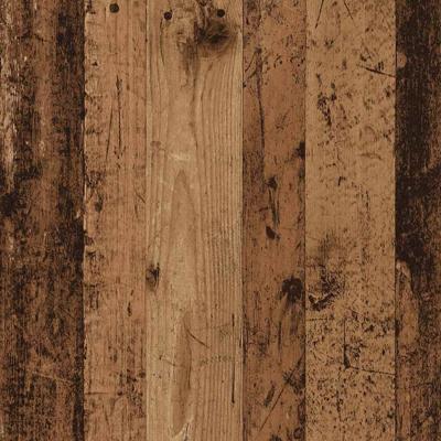 Nachtkastje wandgemonteerd 45x26x28,5 cm oud houtkleurig