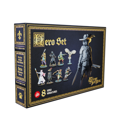The Cats of Mont Saint Michel Hero: Miniatures Set
