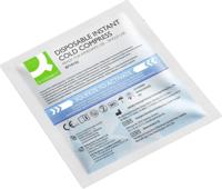 Q-CONNECT koud kompres, 13 x 14 cm, eenmalig gebruik, doos van 10 stuks - thumbnail