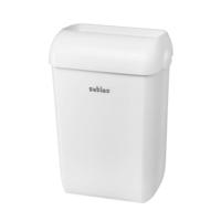 Afvalbak Satino open inworp 43 liter wit 332570 - thumbnail