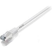 Equip 605510 RJ45 Netwerkkabel, patchkabel CAT 6 S/FTP 1.00 m Wit Vergulde steekcontacten 1 stuk(s) - thumbnail