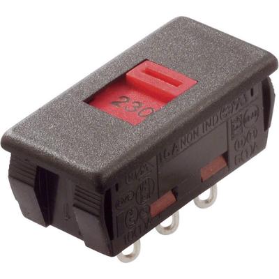 Arcolectric (Bulgin Ltd.) T2228EAAF Schuifschakelaar 250 V/AC 6 A 2x aan/aan 1 stuk(s)