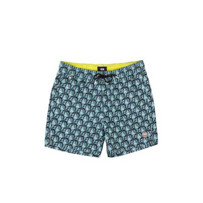 WE Fashion zwemshort met all over print blauw