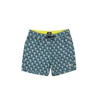 WE Fashion zwemshort met all over print blauw - thumbnail