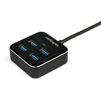 StarTech.com USB-C Hub 4 Port - USB Type-C/USB 3.1 Gen 2 Hub (10 Gbps) - Bus aangedreven - USB Type-C verdeler - Thunderbolt 3 USB-hub - thumbnail