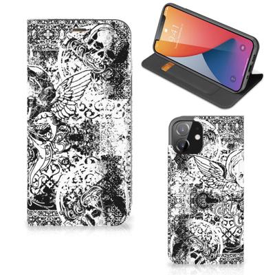 Mobiel BookCase iPhone 12 | iPhone 12 Pro Skulls Angel