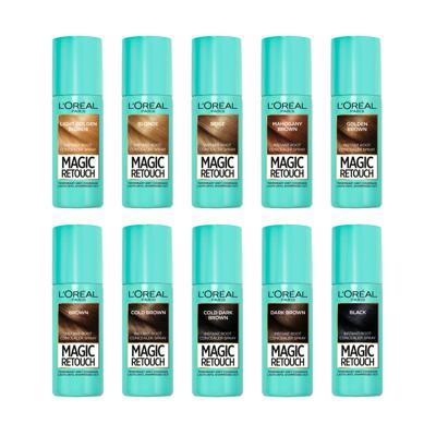 L’Oréal Paris Magic Retouch Uitgroei Camoufleerspray - Koel Donkerbruin - 75ml
