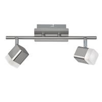 Trio PlafondspotRoubaix 2-lichts metaalgrijs - R82152107 - thumbnail