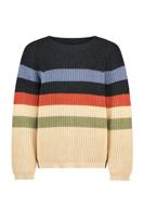 Like Flo winter sweater jongens - beige - Donin - gestreept - gebreid - thumbnail