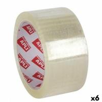 Plakband Apli Transparant 48 mm x 132 m (6 Stuks) - thumbnail