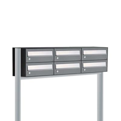 Allux Hive Set 3-Breed, 2-Hoog Met Dak Op Statief Antraciet - 40030065_3x2ds Allux Hive Set 3-Breed, 2-Hoog Met Dak Op Statief Antraciet - 40030065_3x2ds